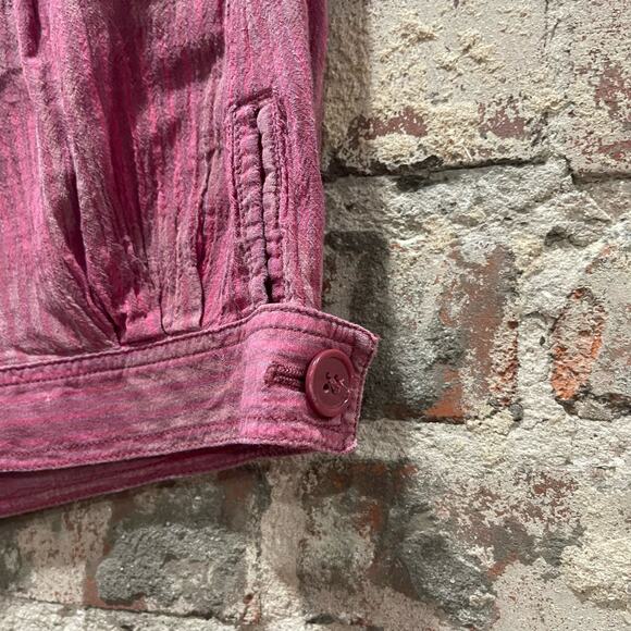 Marc by Marc Jacobs Striped High Waist Shorts Size 8 - Picture 4 of 6